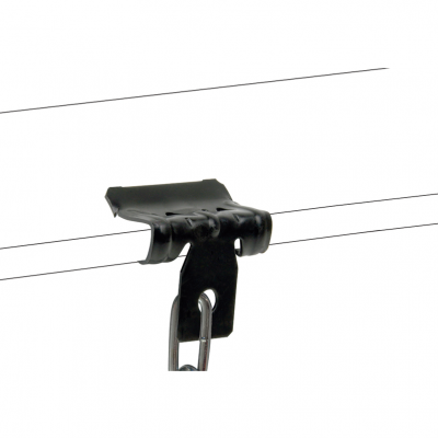 zacisk metalowy CAL z oczkiem grubość belki stalowej 15-20mm /opk=100szt./ 9152063CAL CELO (9152063CAL)